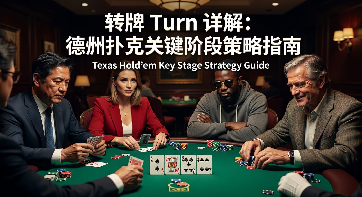 转牌 turn 实战解读：林帝pg平台牌局判断