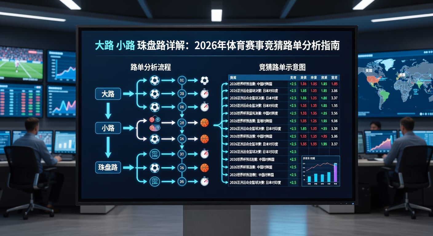 大路解析｜2026年体育走势判断与实战思路