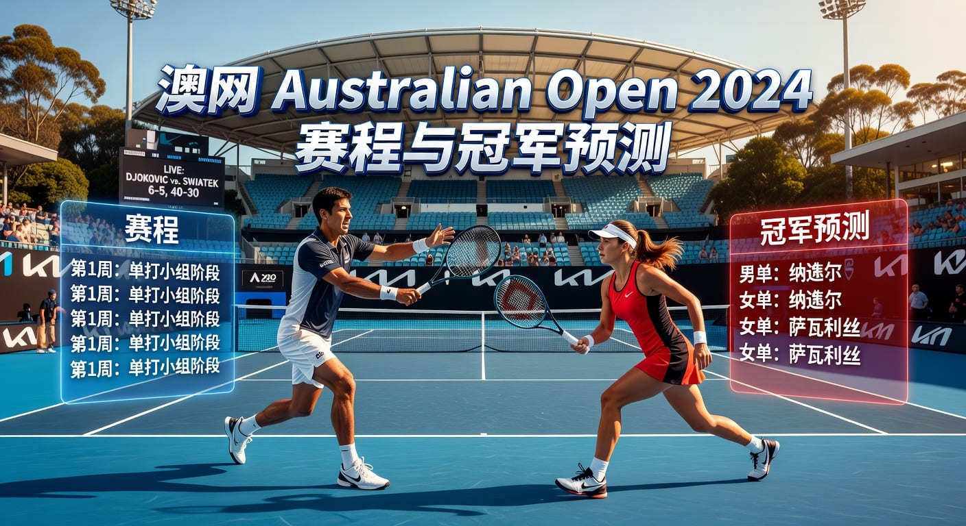 澳网 Australian Open 2026年赛程前瞻与看点