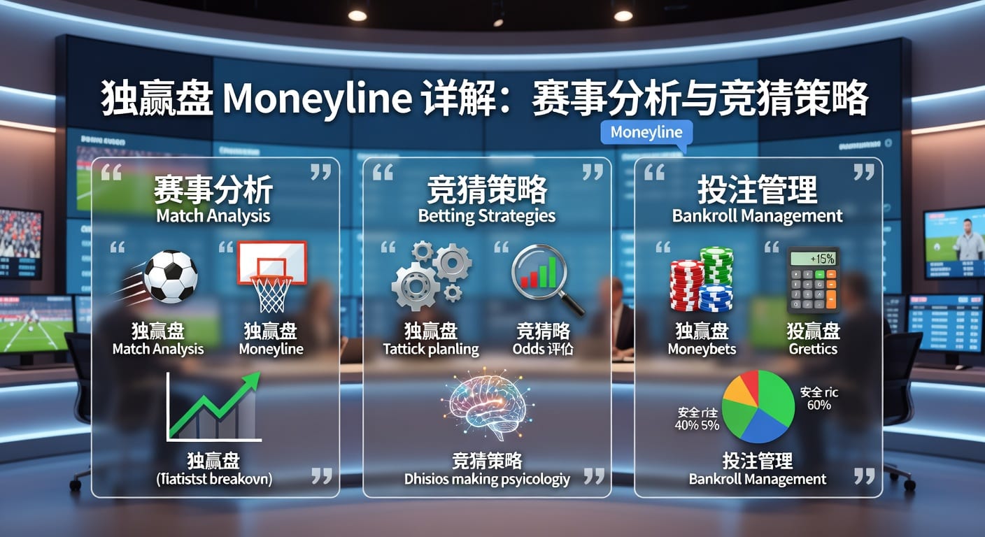 独赢盘 moneyline：投注技巧与实战解读