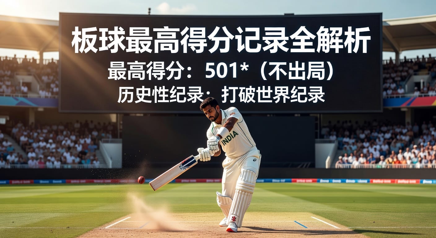 板球最高得分 Highest Score：纪录、单局与实战解读
